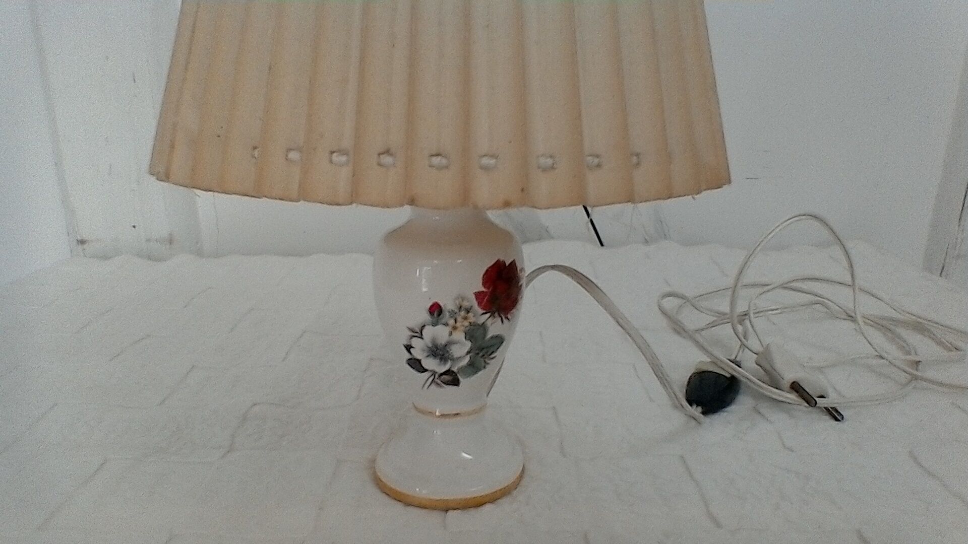 Vintage bedside lamp