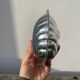 Metal shell butter dish