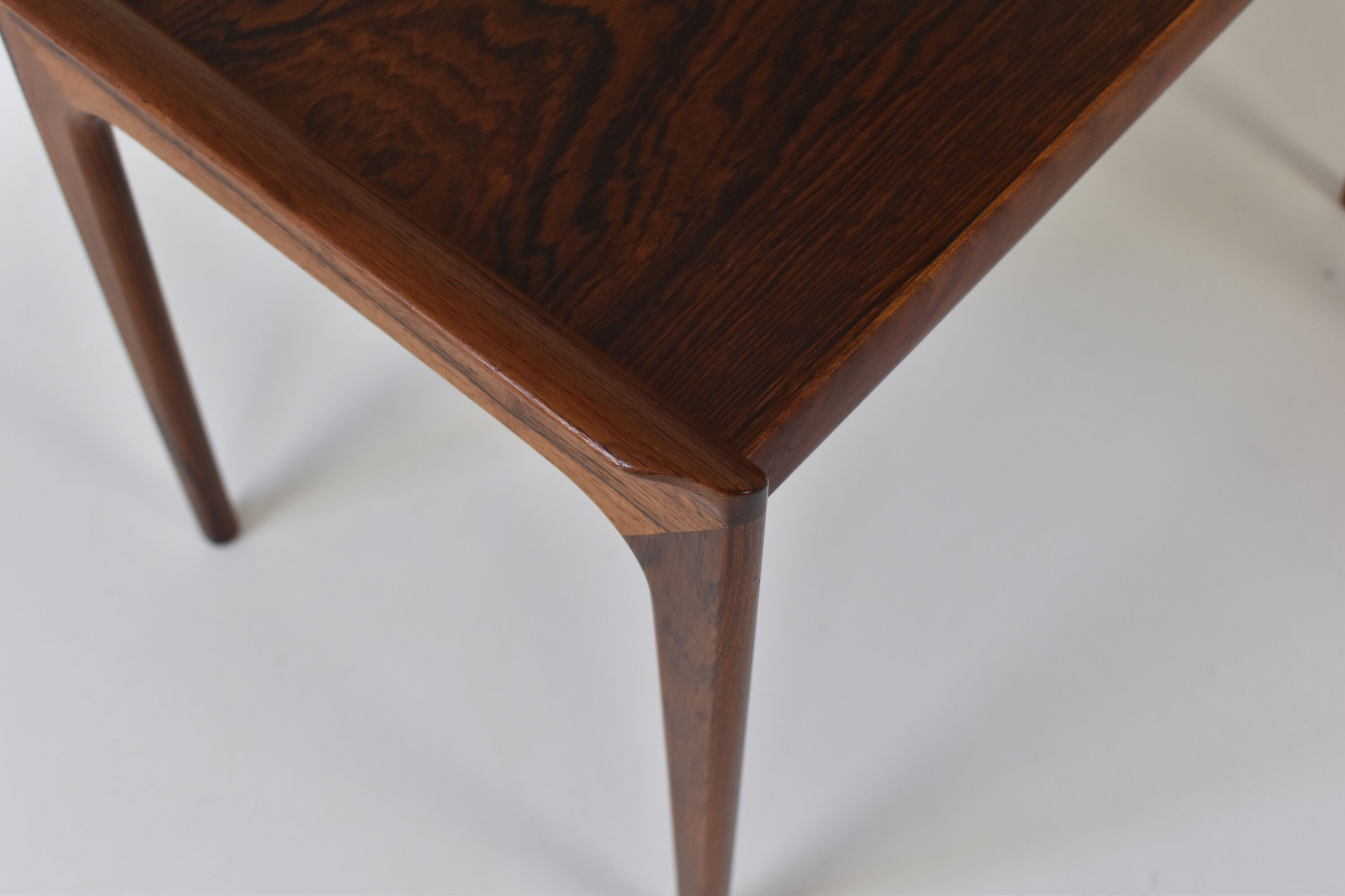 Set of two rosewood nesting tabes from Denmark, 1950’s