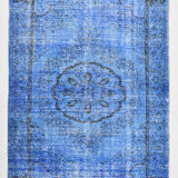 Tapis turc bleu, 191x272Cm