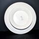 ART DECO mounted plate, Longwy earthenware footed bowl, 1920-1930
