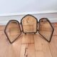 Art Deco tri-fold boudoir vanity mirror, English, 1920s