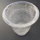 Daum vase bubbled 50s