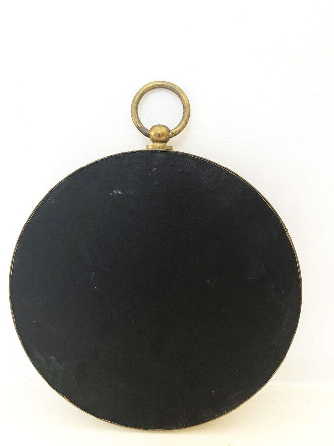 Brass witch mirror 1970 22cm