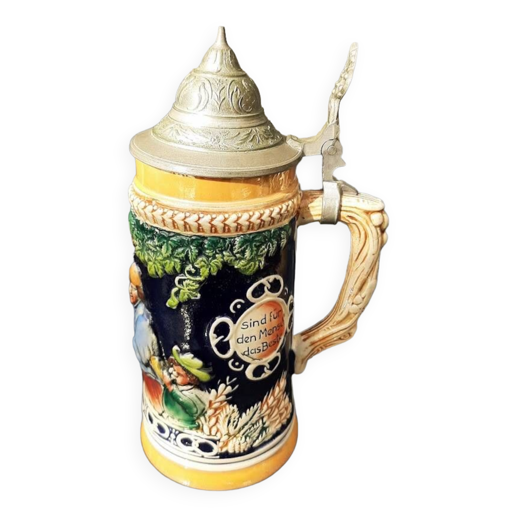 Old German beer mugs
