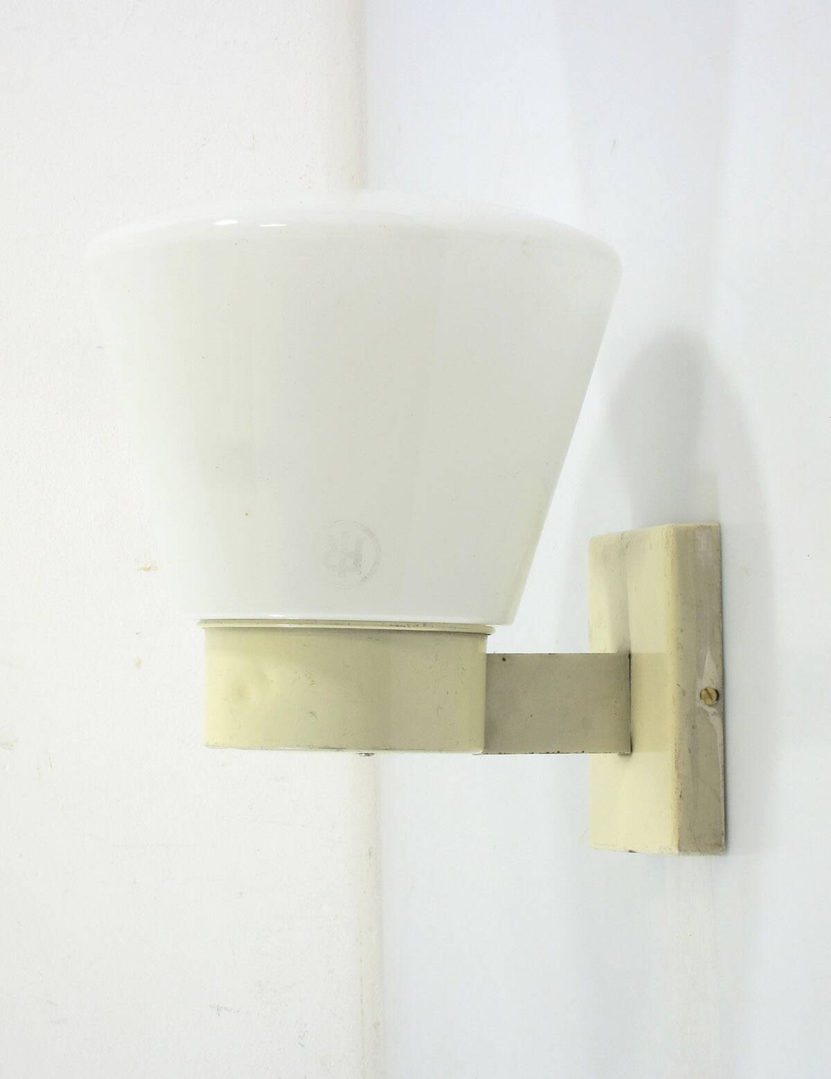 Bauhaus Industrial Style Vintage Wall Lamp, 1920s–30s