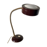 Lamp red garnet Jumo vintage 1970