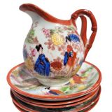Service à thé japonais en porcelaine fine