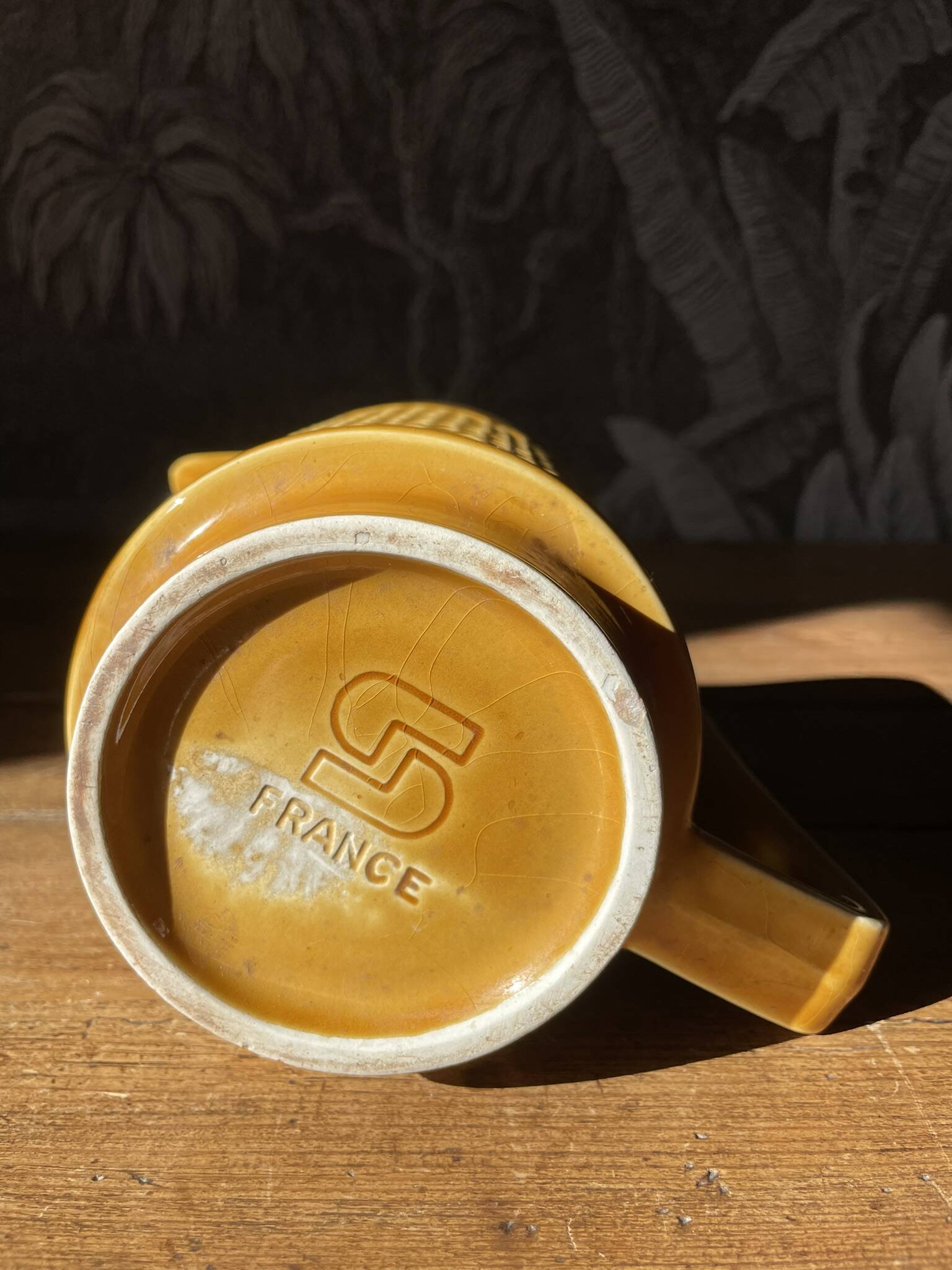 Vintage Sarreguemines pitcher