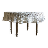 Nappe ancienne au crochet