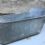 Baignoire zinc début XXe