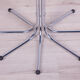 Chromed steel coat rack coat tree by sidse werner for fritz hansen, 1990s