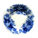 Dessert plate of Sarreguemines model BRYONIA, blue ivy décor