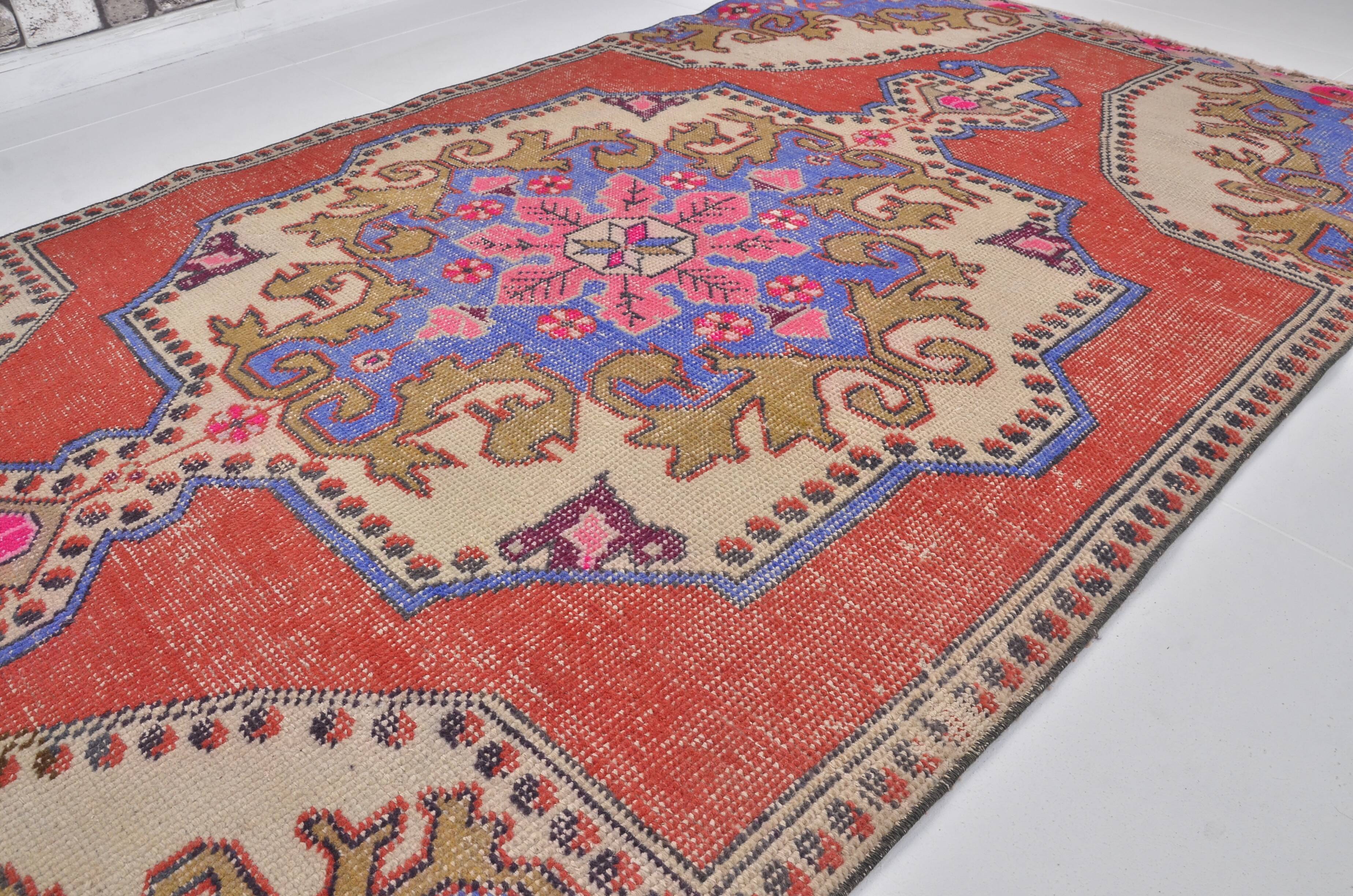 Oushak Handknotted Vintage Carpet sku2586
