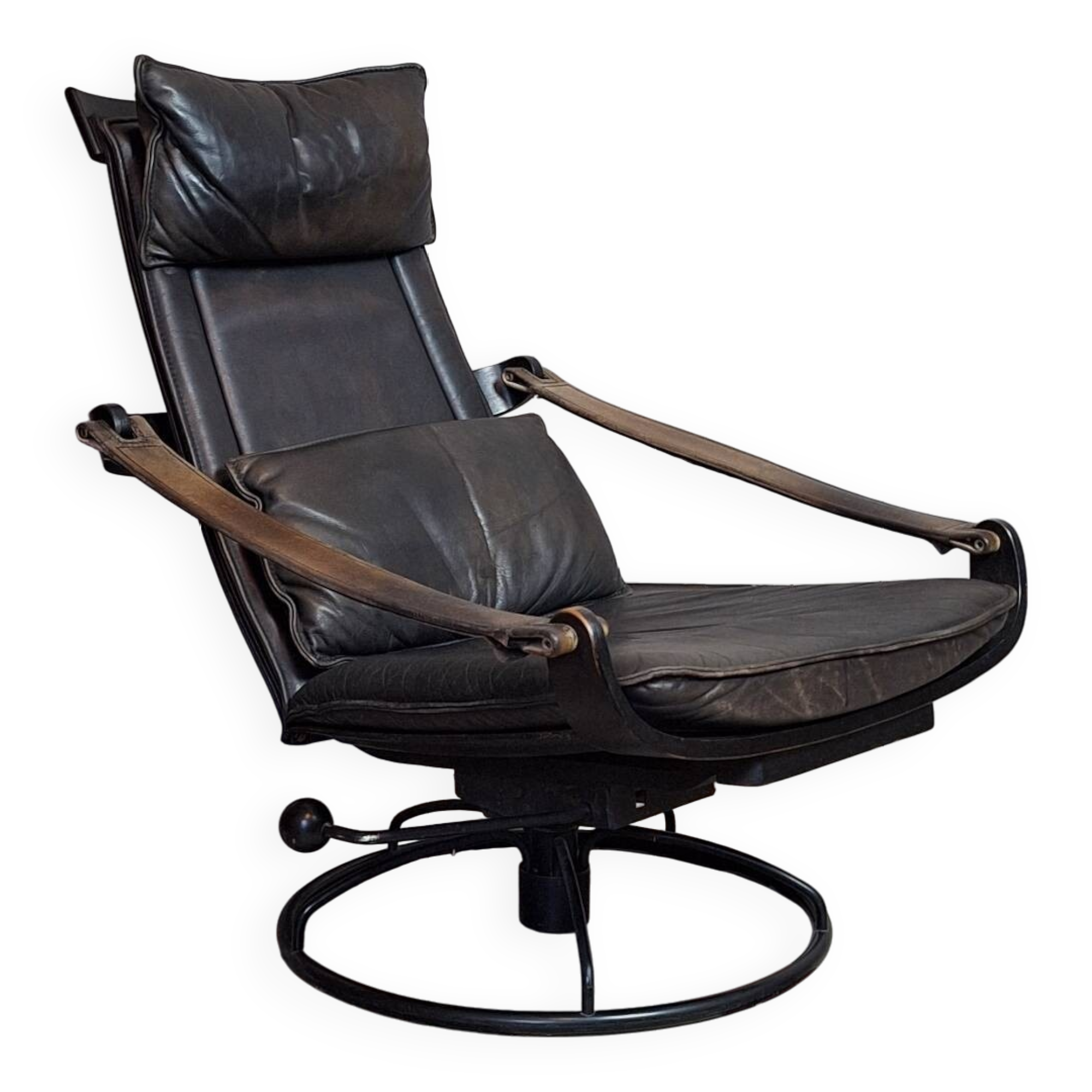 Ake Frybitter leather armchair