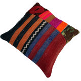 Vintage turkish kilim cushion cover 40 x 40 cm