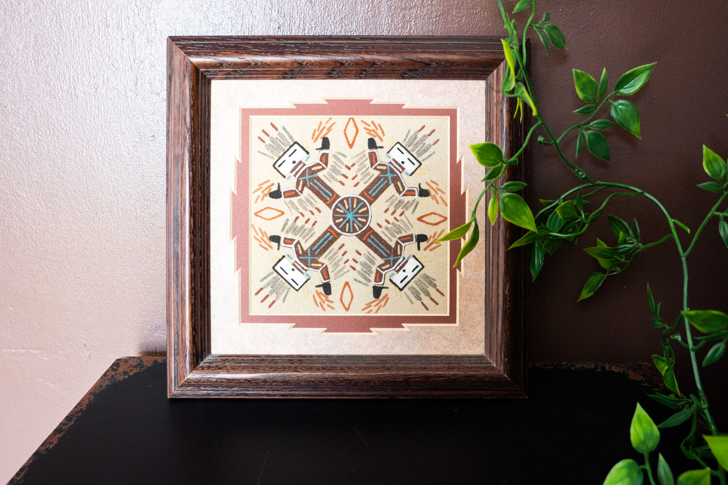 Navajo Native American Sand Painting