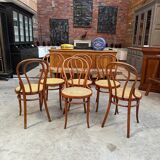 Suite of 6 bistro chairs