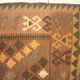 Vintage Anatolian kilim rug 170x96 cm made of natural wools.
