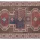 Tapis Oushak turc vintage 91x160 cm