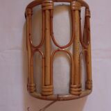 Pair of bamboo sconces