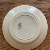 Antique ceramic plate