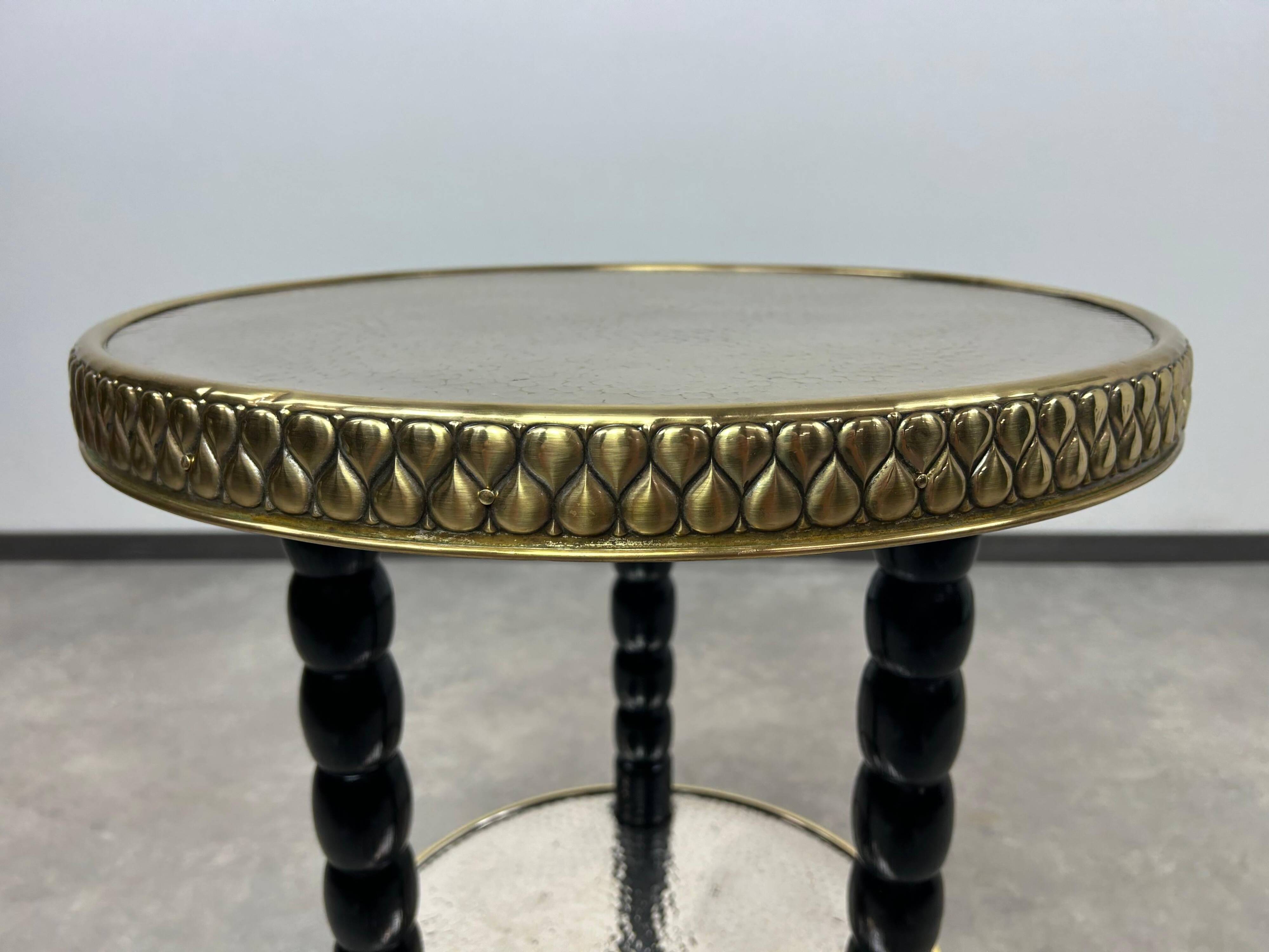 Table d'appoint Art déco noire
