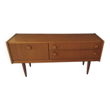 Small vintage Scandinavian teak sideboard