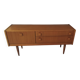 Small vintage Scandinavian teak sideboard