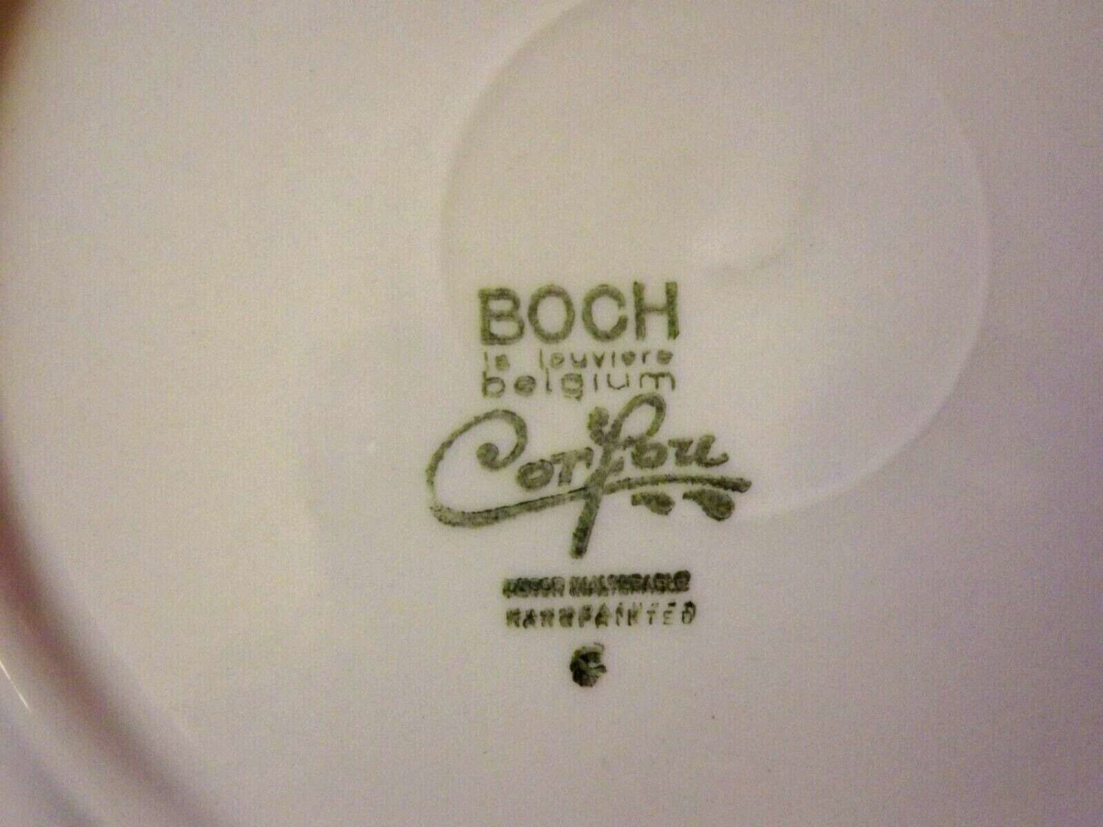 Vintage Boch La Louvière Corfou Collection Set of 4 Small Bowls