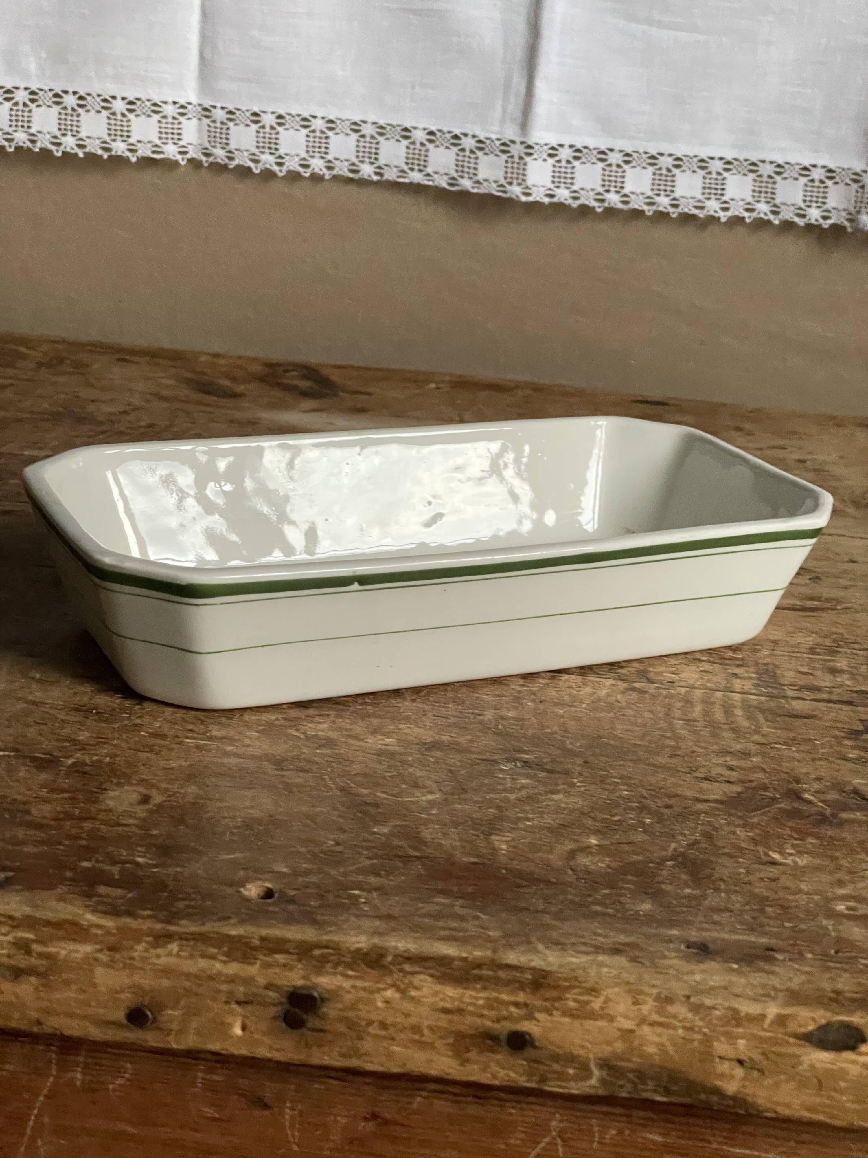 Vintage rectangular dish