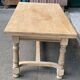 Extendable farmhouse dining table, renovated in raw wood, 270cm