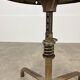 Tabouret d'atelier réglable style industriel
