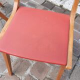 Chaises compas vinatge