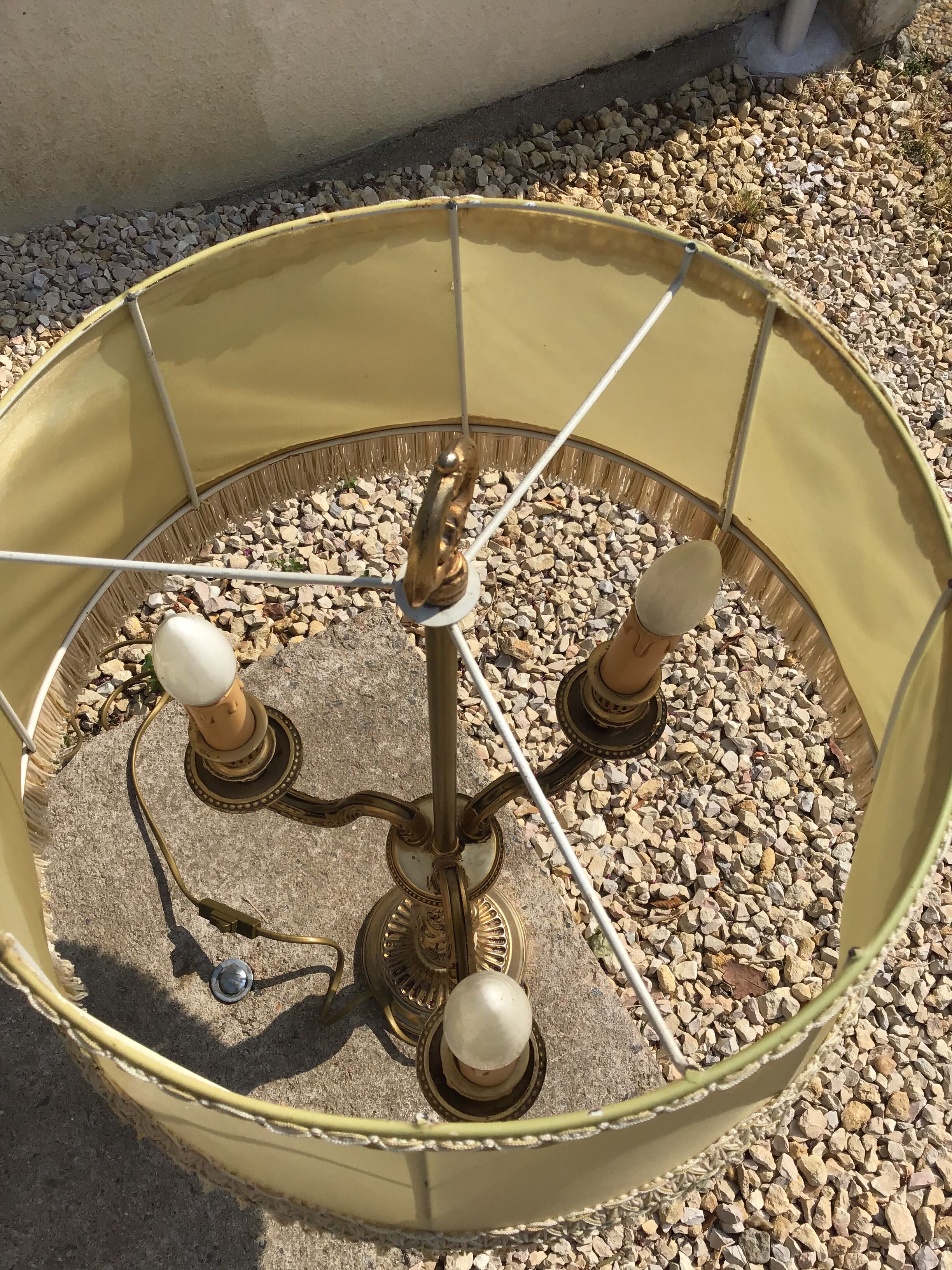 Hot water bottle lamp