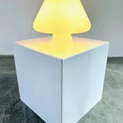 Murano Table Lamp By Venini, Italy, 1970S