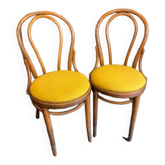 Paire De Chaises Bistrot