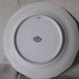 Assiette 25cm chantournée Limoges