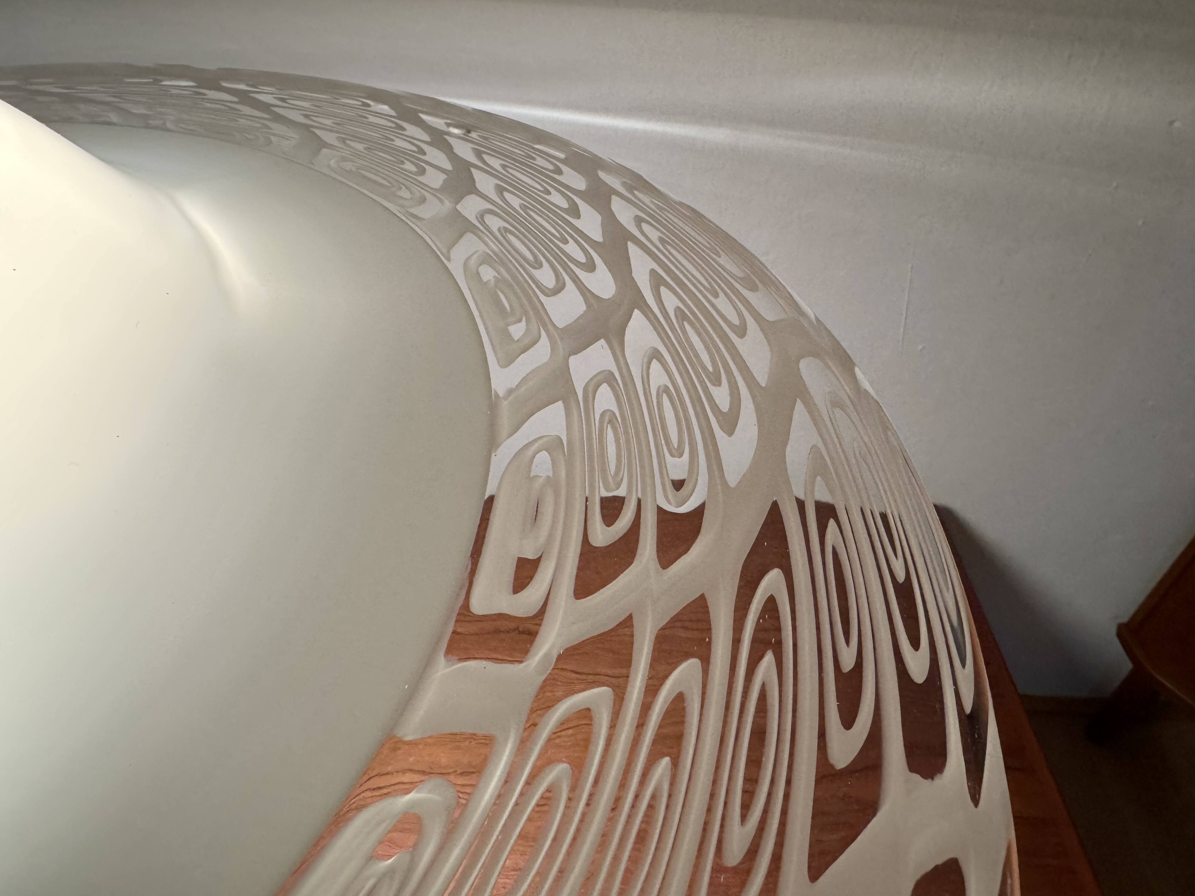 Large Murano Glass Pendant Lamp