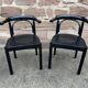 Paire de chaises 80s