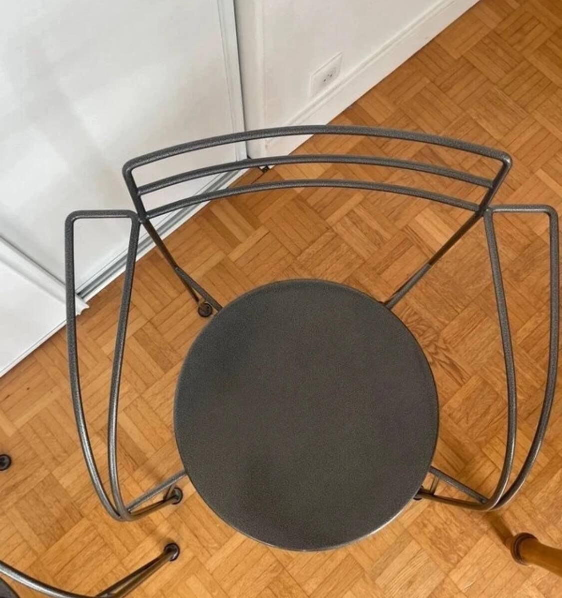 Set of 2 Silver Moon Design Armchairs by Pascal Mourgue for Fermob