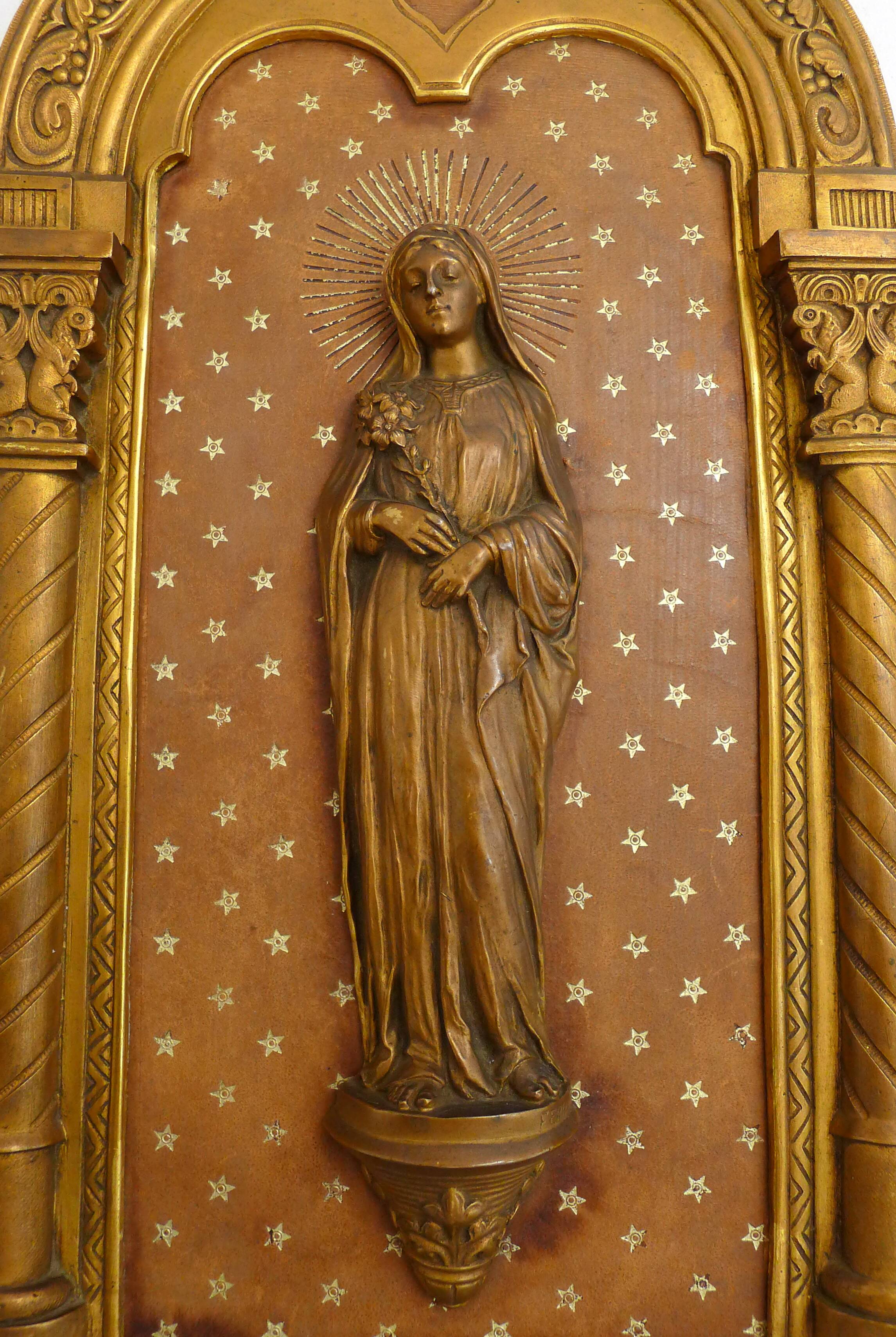 Icône décoration murale Sainte Vierge