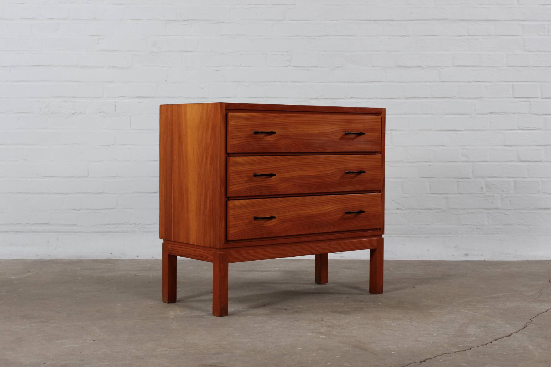 Vintage Schubladen Kommode Schrank Weichholz 60er
