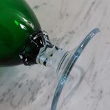 Carafe italienne empolie vert flash années 60
