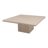 Italian Travertine Coffee Table, 1980's