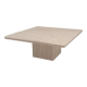 Italian Travertine Coffee Table, 1980's