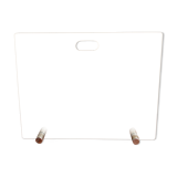 Transparent tempered glass firewall