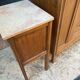 Art deco wardrobe and bedside table