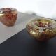 Maltese Glass Ashtrays from Mdina, 1960s, Set of 2