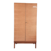 Vintage Wardrobe in Beech, 1970s